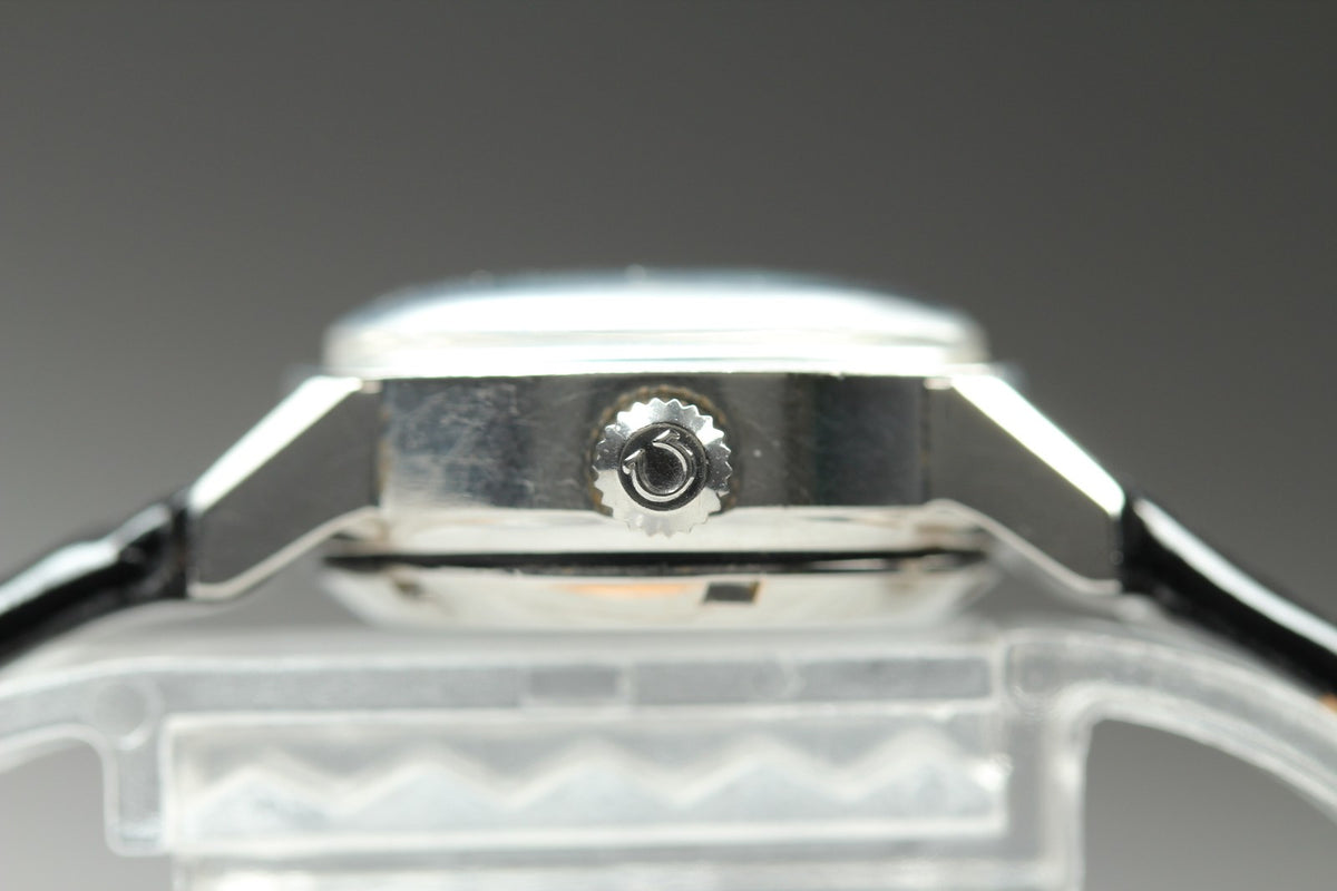 1971 Near MINT OMEGA Geneve 22mm 566.045 Automatic Silver Dial Women's Vintage