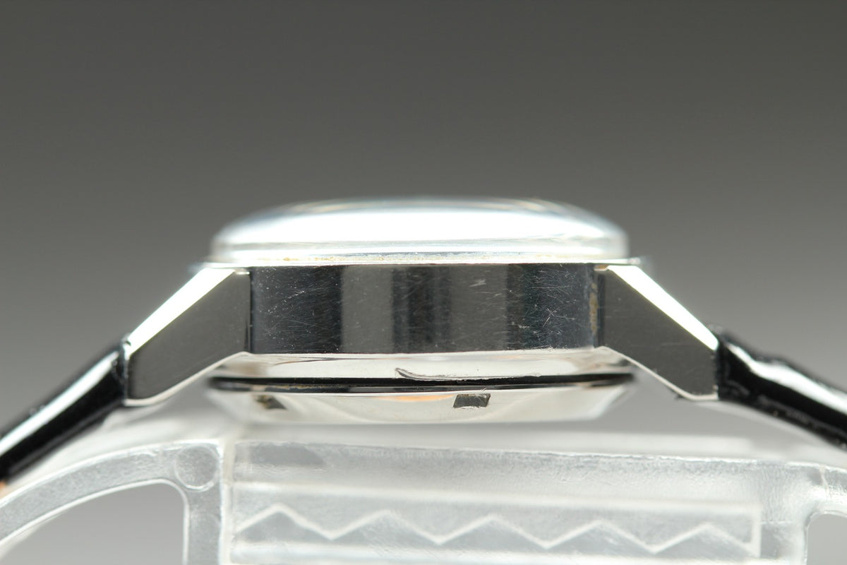 1971 Near MINT OMEGA Geneve 22mm 566.045 Automatic Silver Dial Women's Vintage