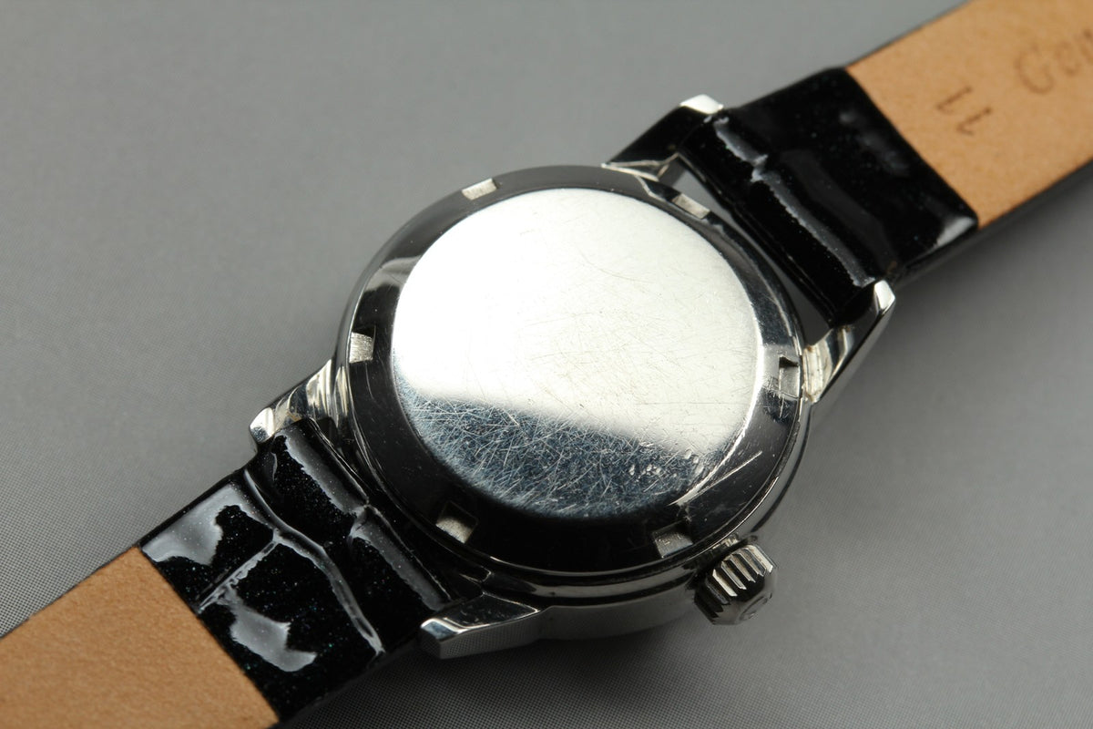 1971 Near MINT OMEGA Geneve 22mm 566.045 Automatic Silver Dial Women's Vintage