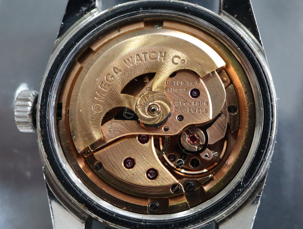 1969 Near MINT OMEGA Seamaster 25mm 566.013 Automatic Silver Dial Women Vintage