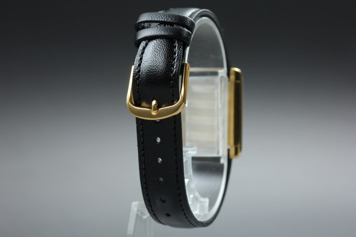 1970s Near MINT Cartier Pre Must Tank SM 20mm Manual White Roman Women's Vintage