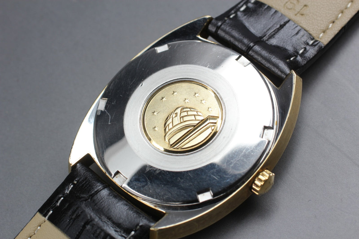 1966 MINT OMEGA Constellation 35mm 168.017 Automatic Champagne Dial Men Vintage