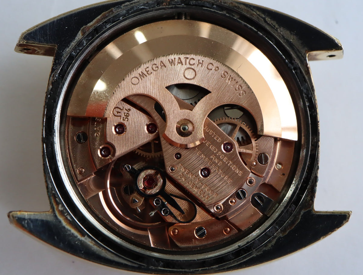 1966 MINT OMEGA Constellation 35mm 168.017 Automatic Champagne Dial Men Vintage