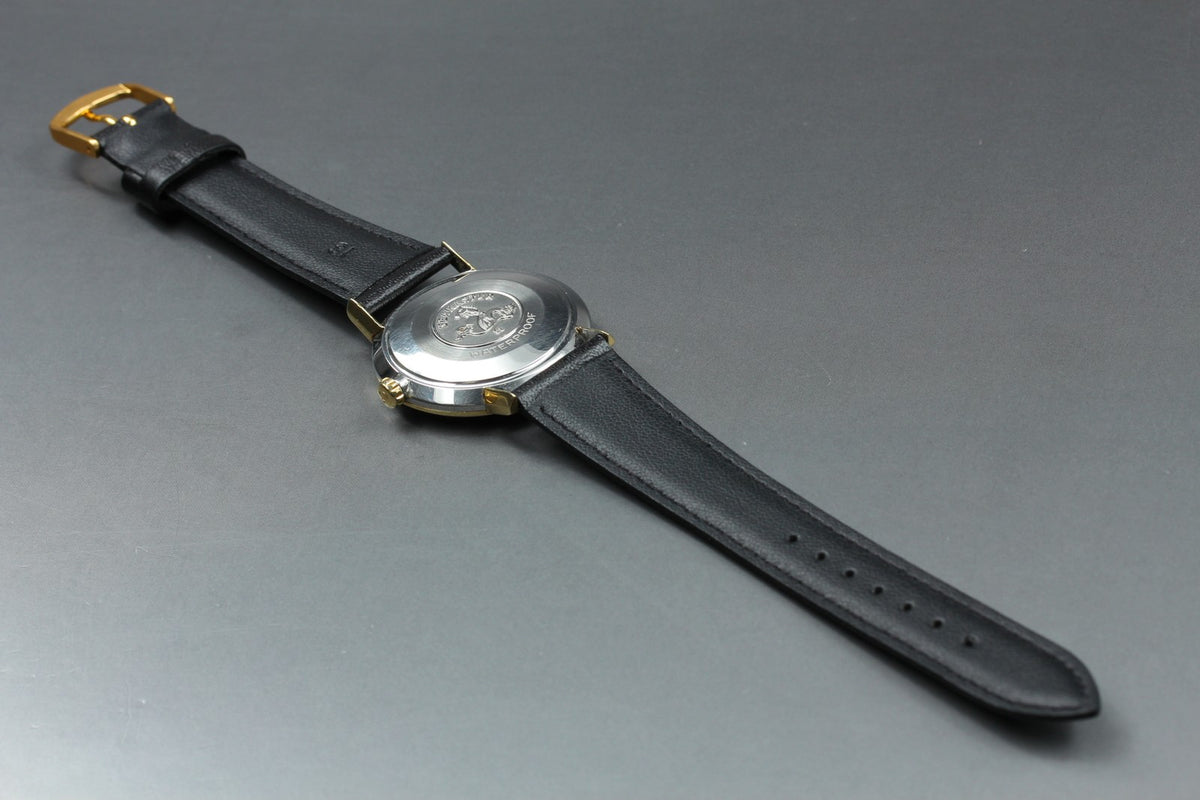 1960s Near MINT OMEGA Seamaster 34mm Manual Champagne Dial Men's Watch Vintage