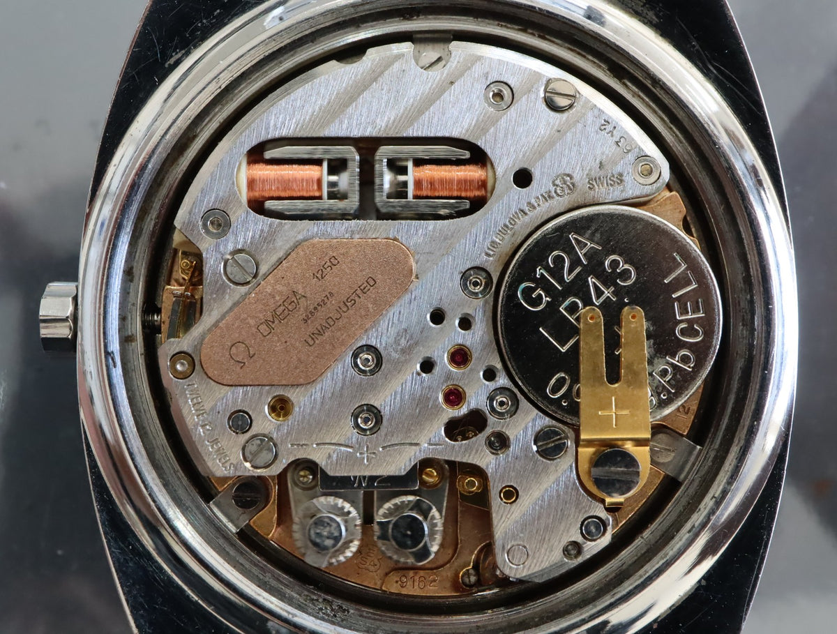 1970 Near MINT OMEGA Constellation f300Hz 38mm 198.002 Quartz Silver Men Vintage